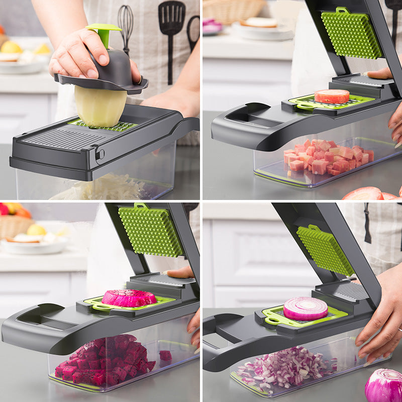 Multifunctional Vegetable Cutter Home Kitchen Slicing And Dicing
